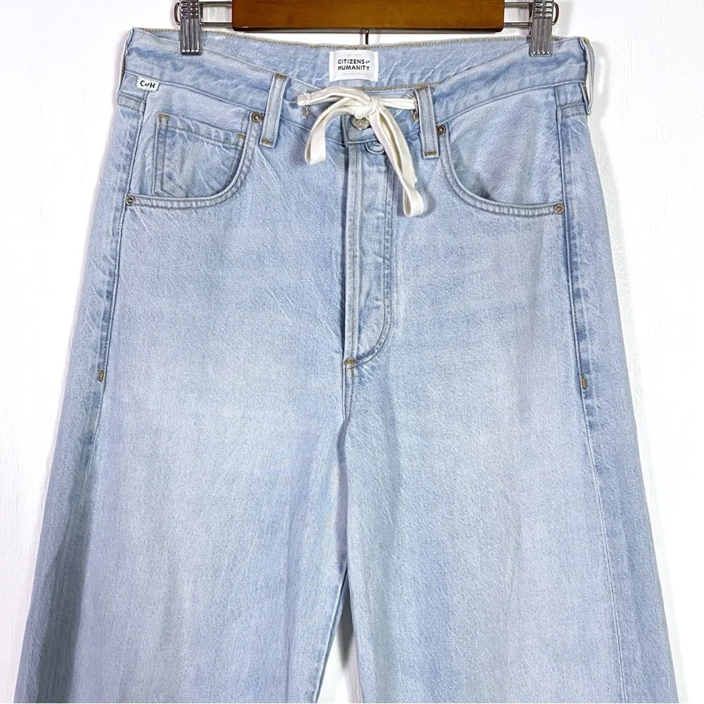Citizens of Humanity Brynn Drawstring Trouser Jeans Portola - Picture 4 of 7